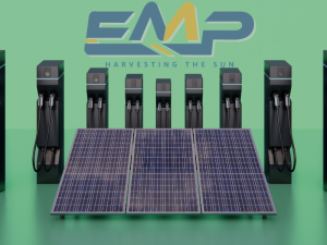 Điện mặt trời cho trạm sạc xe điện