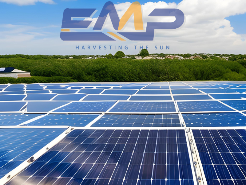 Điện mặt trời mái nhà phân bổ theo diện tích đất khu công nghiệp