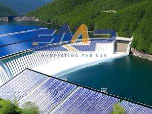 Hình ảnh minh họa: năng lượng mặt trời so với năng lượng thủy điện