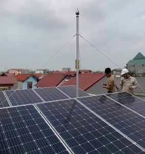 Thu lôi cho hệ thống điện mặt trời