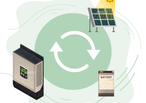 Sự tương thích giữa inverter với các thiết bị khác trong hệ thống năng lượng mặt trời