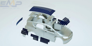 Cách hoạt động của tấm pin mặt trời trong ô tô