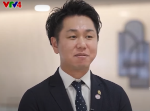 Ông Okamoto Yu chủ đầu tư vận hành tòa nhà CornerStone (Giám đốc Công ty TNHH DAIBIRU CSB"