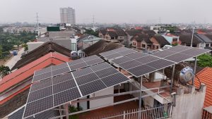 Cấu trúc khung lắp pin mặt trời cao