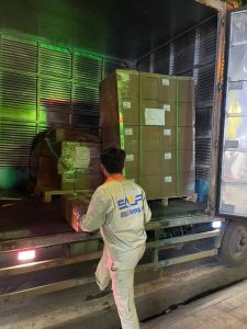 Lô hàng pin lithium lưu trữ và hybrid inverter