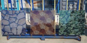 tấm pin mặt trời có hoa văn của Solar Visuals. (Ảnh: Solar Visuals)